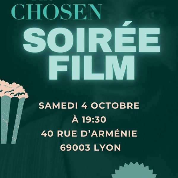 Projection du film "The chosen" le 4 octobre 2025, organisé par les jeunes de l'église apostolique arménienne Saint Jacques de Lyon